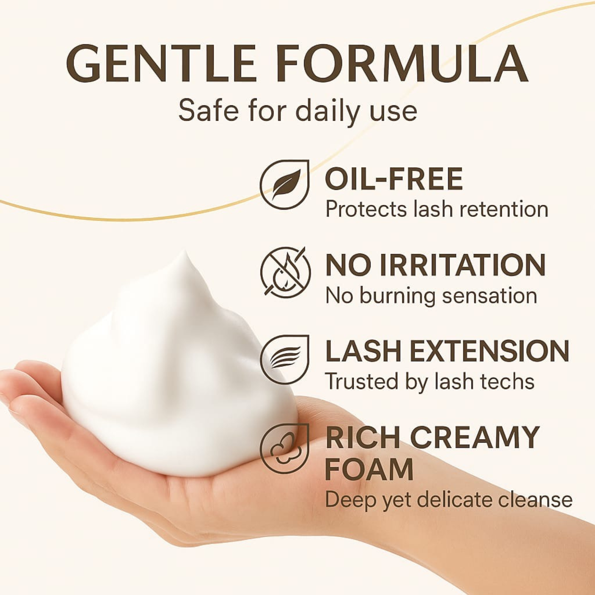 “How to use Stelany Lash Cleanser – Gentle lash cleansing foam for extensions”